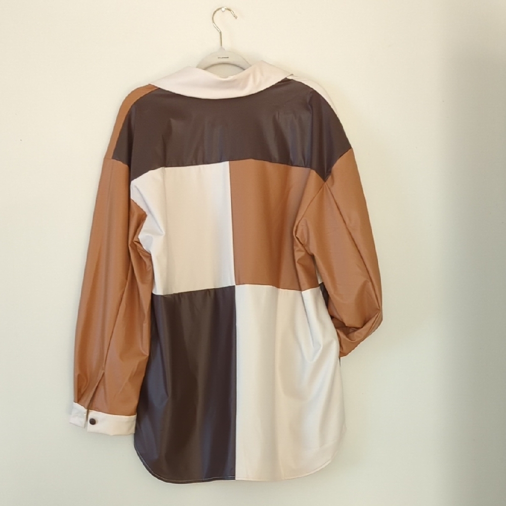 Patchwork Button-Upโ Shirt - Picture 5 of 5